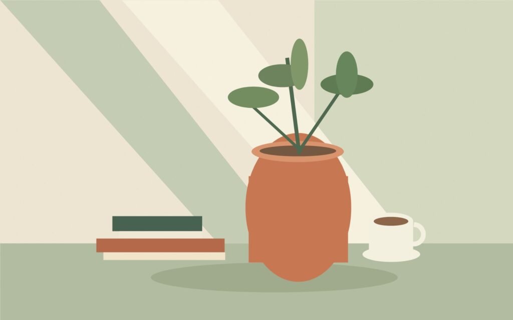 APNEWZ – Leben: originale geometrische Illustration