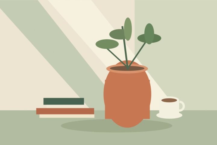APNEWZ – Leben: originale geometrische Illustration